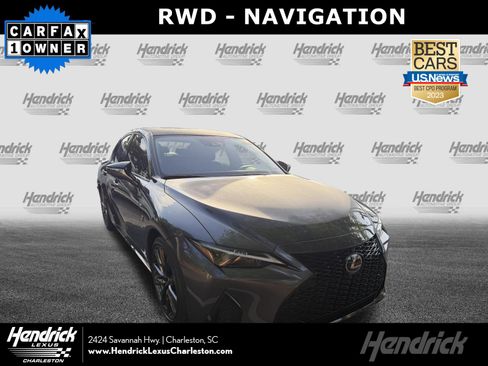 Certified 2023 Lexus IS 350 F Sport w/ Navigation Package RWD image 1