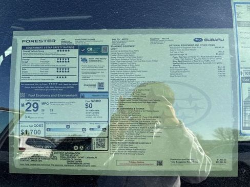 New 2026 Subaru Forester Premium image 33