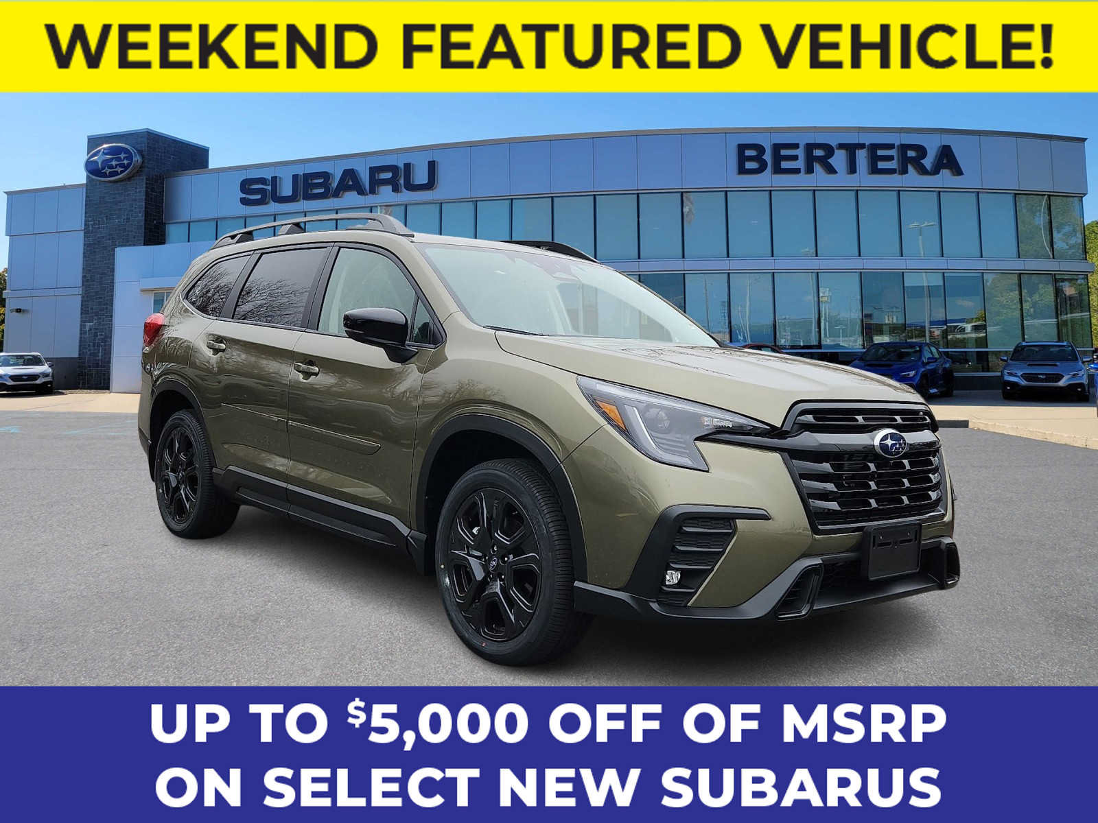 New 2026 Subaru Ascent Bronze Edition AWD/4WD image 1