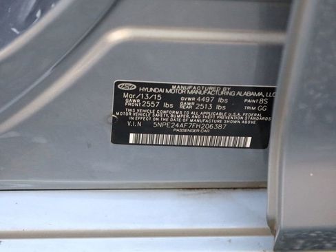 Used 2015 Hyundai Sonata SE w/ Option Group 09 image 10