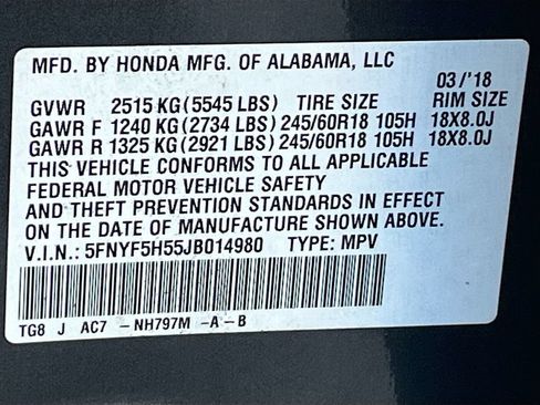 Used 2018 Honda Pilot EX-L image 32