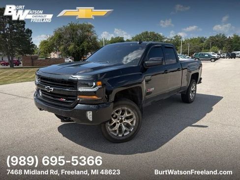 Used 2018 Chevrolet Silverado 1500 LT w/ Midnight Edition AWD/4WD image 1