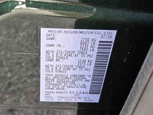 New 2026 INFINITI QX60 Autograph w/ Autograph Tech Package image 23