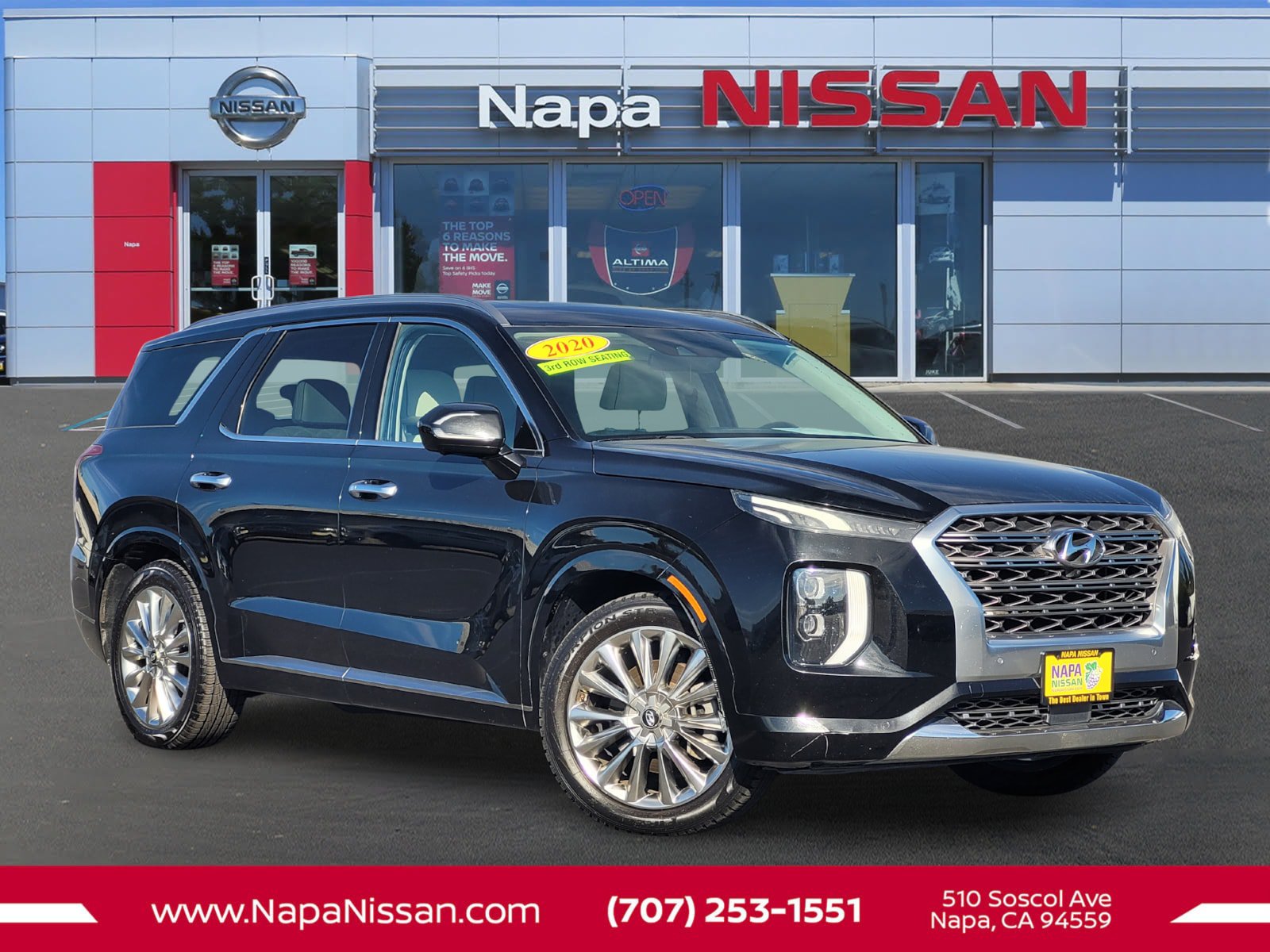 Used 2020 Hyundai Palisade Limited FWD image 1