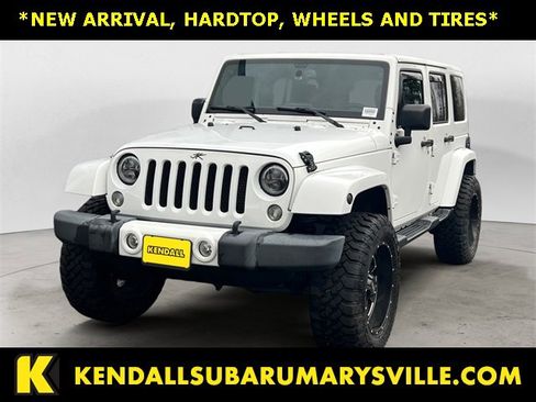 Used 2017 Jeep Wrangler Unlimited Sahara w/ Connectivity Group image 1