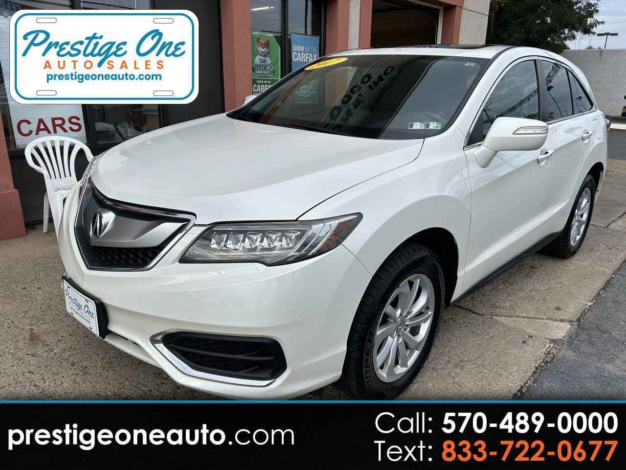 Used 2017 Acura RDX w/ Technology Package AWD/4WD image 1