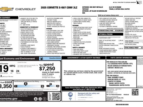 Used 2025 Chevrolet Corvette E-Ray image 11