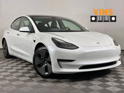 Used 2021 Tesla Model 3 Long Range AWD/4WD image 1