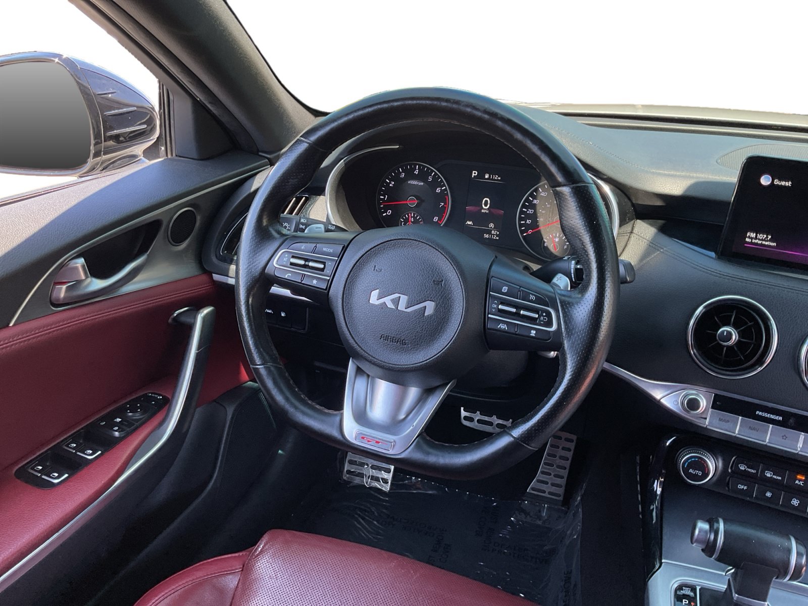Used 2022 Kia Stinger GT1 w/ Red Interior Color Package AWD/4WD image 11