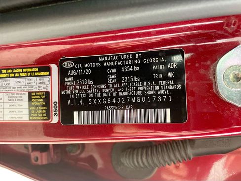 Used 2021 Kia K5 GT-Line w/ GT-Line FWD Premium Package image 22