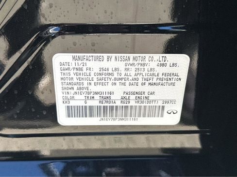 Used 2022 INFINITI Q50 Luxe w/ Cargo Package image 42