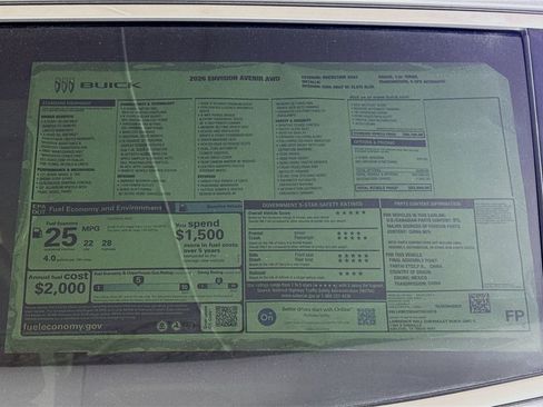 New 2026 Buick Envision Avenir image 20