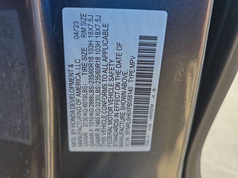 Used 2023 Honda Odyssey EX-L image 38