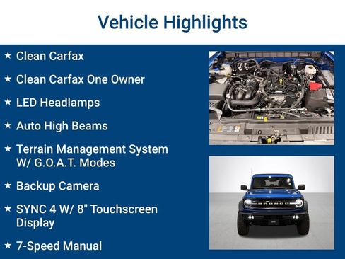 Used 2021 Ford Bronco Big Bend AWD/4WD image 3