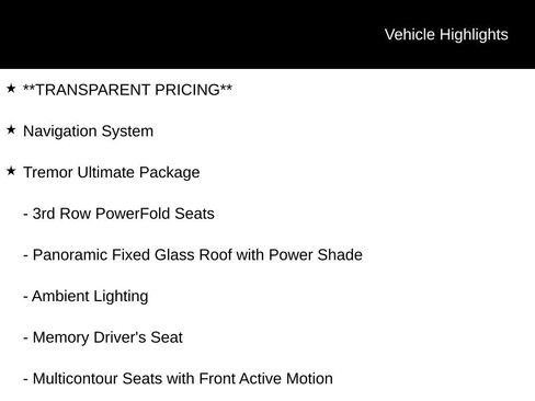 New 2026 Ford Explorer Tremor w/ Tremor Ultimate Package AWD/4WD image 6