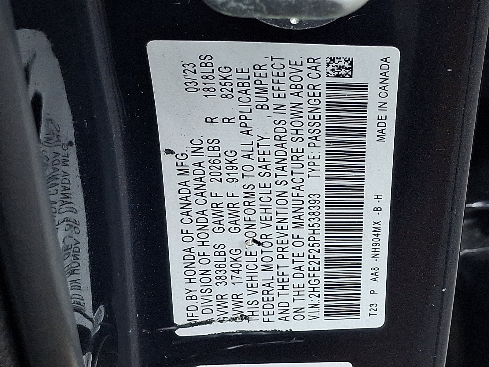 Used 2023 Honda Civic LX image 25