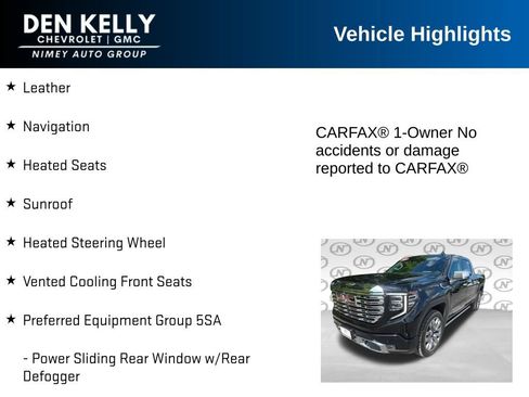 Used 2024 GMC Sierra 1500 Denali w/ Denali Reserve Package AWD/4WD image 5