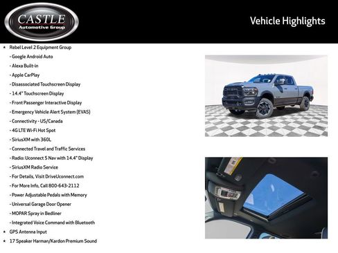 New 2026 RAM 2500 Rebel w/ Rebel Level 2 Equipment Group image 10