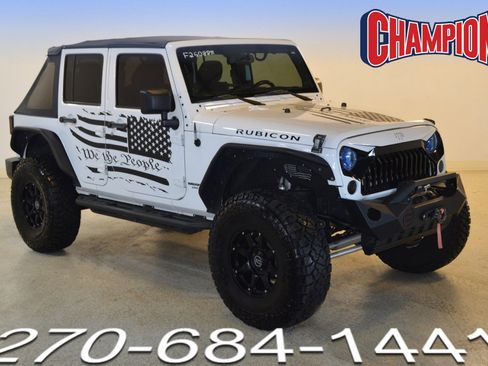 Used 2014 Jeep Wrangler Unlimited Rubicon w/ Connectivity Group image 1