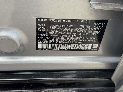 Certified 2025 Acura ADX A-Spec AWD/4WD image 17