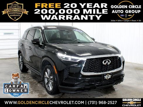 Used 2023 INFINITI QX60 Luxe w/ Cargo Package AWD/4WD image 1