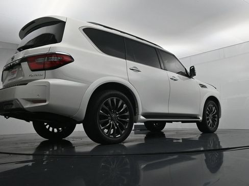 Used 2023 Nissan Armada Platinum w/ Captain's Chairs Package AWD/4WD image 40