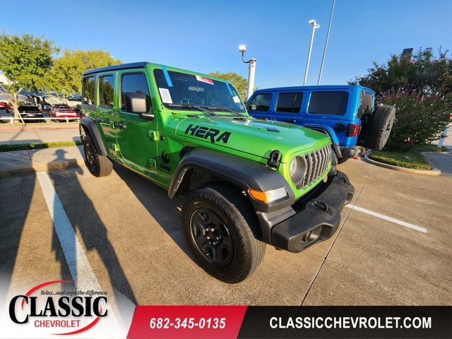 Used 2025 Jeep Wrangler Unlimited Sport AWD/4WD image 1