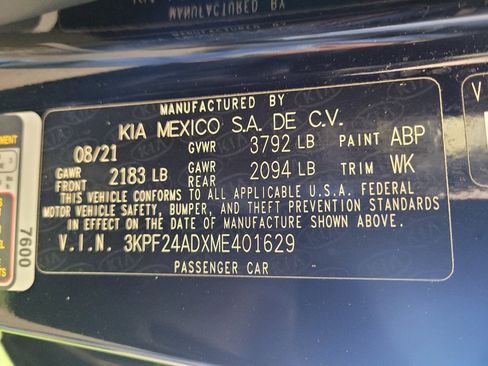 Used 2021 Kia Forte Sedan FWD image 33
