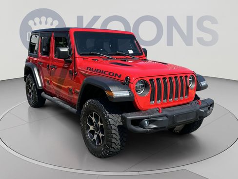 Used 2020 Jeep Wrangler Unlimited Rubicon w/ Steel Bumper Group AWD/4WD image 10