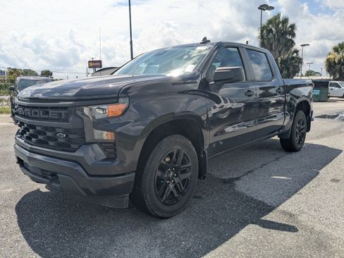 Used 2023 Chevrolet Silverado 1500 Custom w/ LPO, Dark Essentials Package RWD image 7