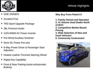 Used 2024 Toyota Tacoma TRD Sport w/ TRD Sport Upgrade Package AWD/4WD video 2