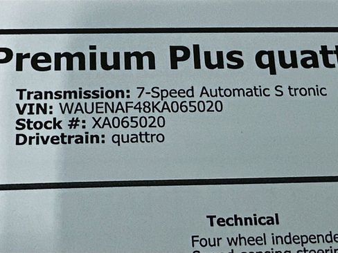 Used 2019 Audi A4 2.0T Premium Plus w/ Premium Plus Package image 33