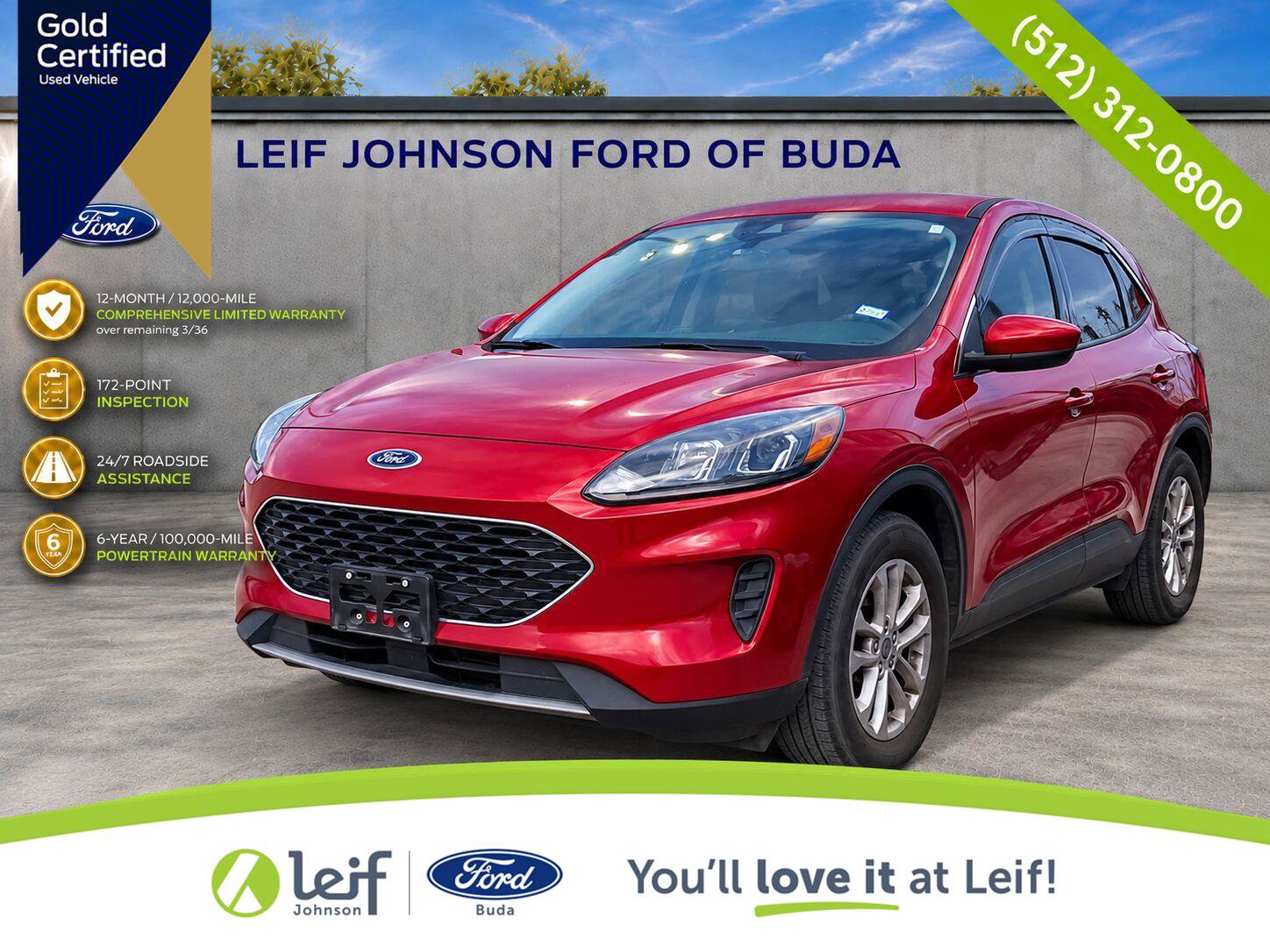 Used 2021 Ford Escape SE FWD image 1
