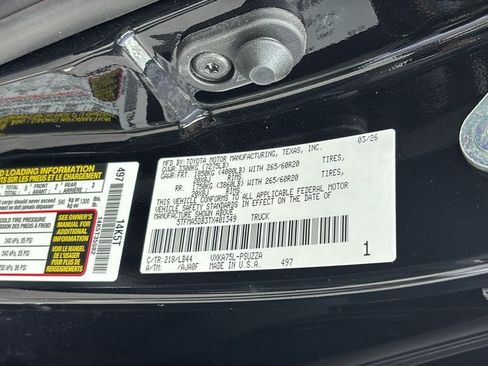New 2026 Toyota Tundra 1794 Edition AWD/4WD image 39
