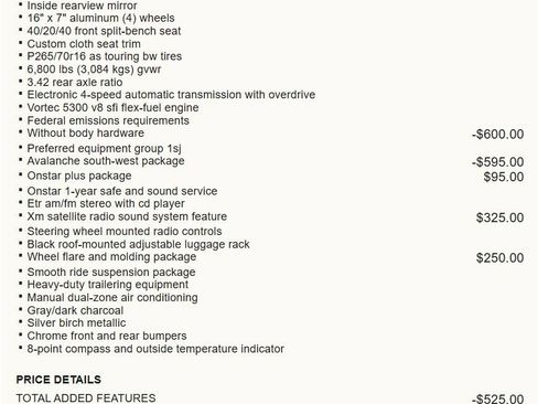 Used 2005 Chevrolet Avalanche LS w/ Onstar Plus Package image 18
