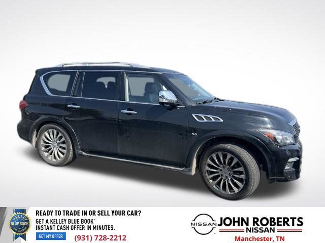 Used 2017 INFINITI QX80 4WD w/ Deluxe Technology Package image 1