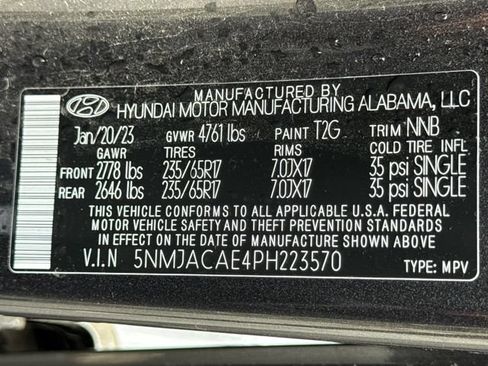 Used 2023 Hyundai Tucson SE AWD/4WD image 15