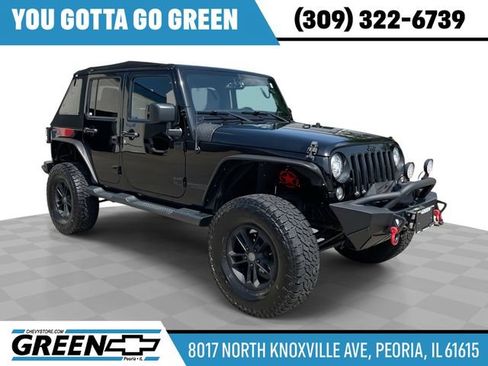 Used 2017 Jeep Wrangler Unlimited Sahara AWD/4WD image 1