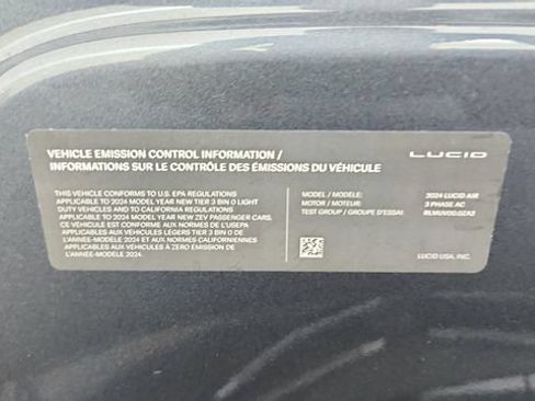 Used 2024 Lucid Air Touring AWD/4WD image 75
