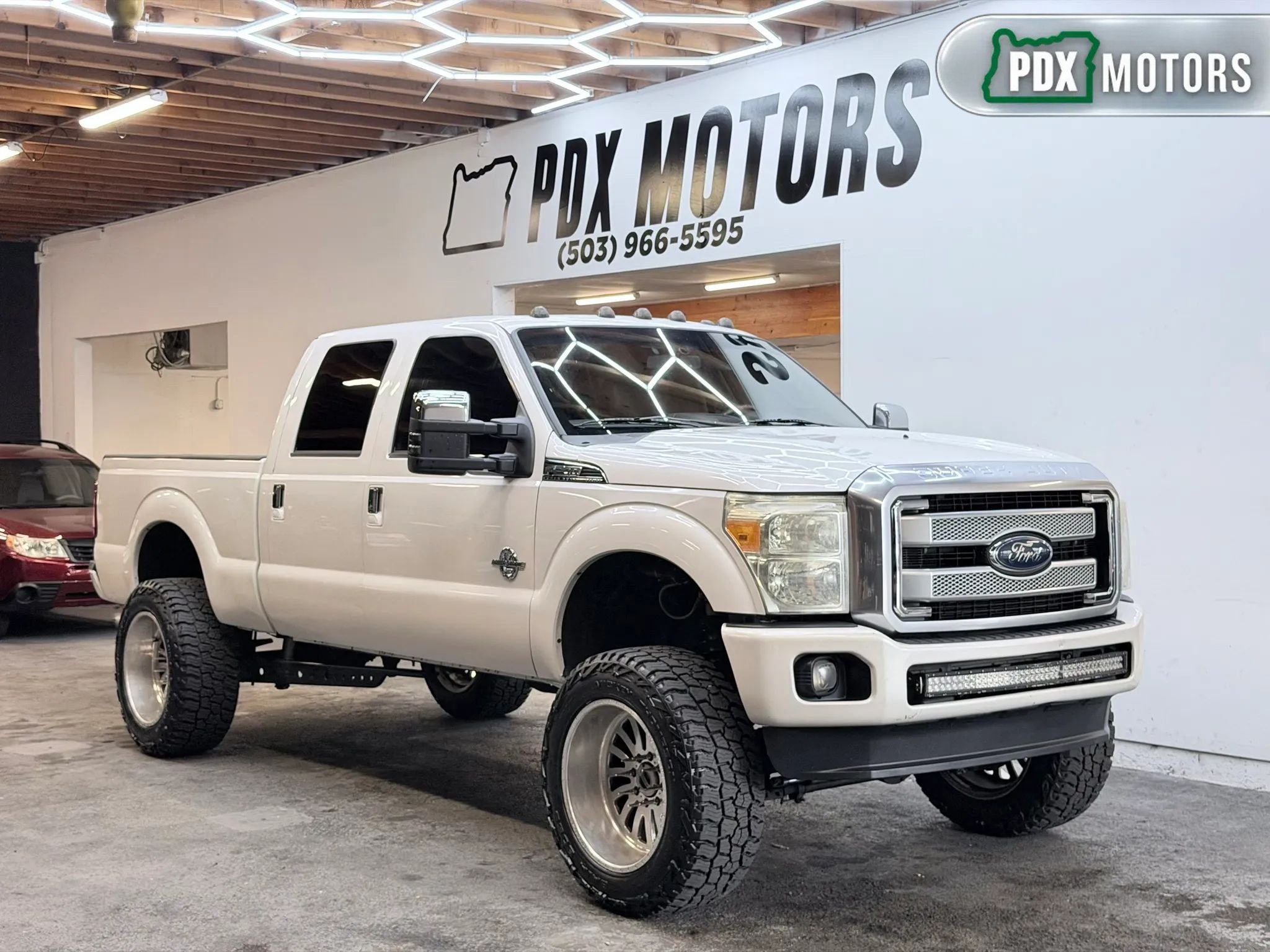 Used 2015 Ford F250 Platinum w/ FX4 Off-Road Package AWD/4WD image 1