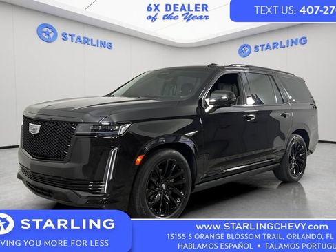 Used 2023 Cadillac Escalade Sport w/ LPO, ONYX Package AWD/4WD image 1