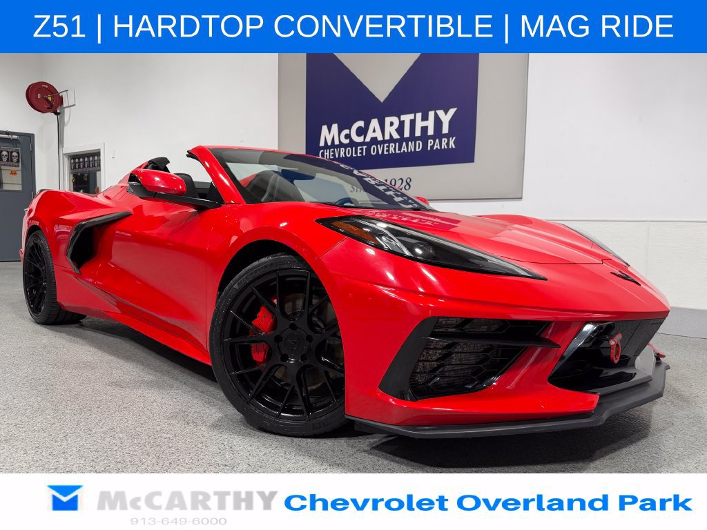Used 2020 Chevrolet Corvette Stingray Convertible w/ Z51 Performance Package RWD image 1