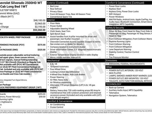 New 2025 Chevrolet Silverado 2500 W/T image 10