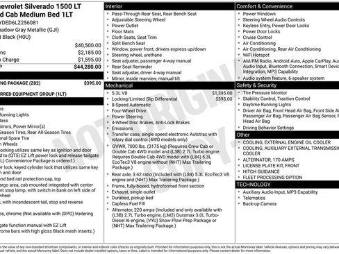 Used 2020 Chevrolet Silverado 1500 LT w/ Trailering Package AWD/4WD image 12