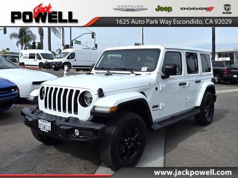 Used 2021 Jeep Wrangler Unlimited Sahara image 1
