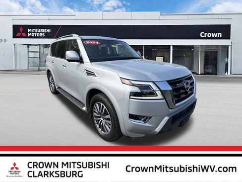 Used 2024 Nissan Armada SL w/ Captain's Chairs Package AWD/4WD image 1