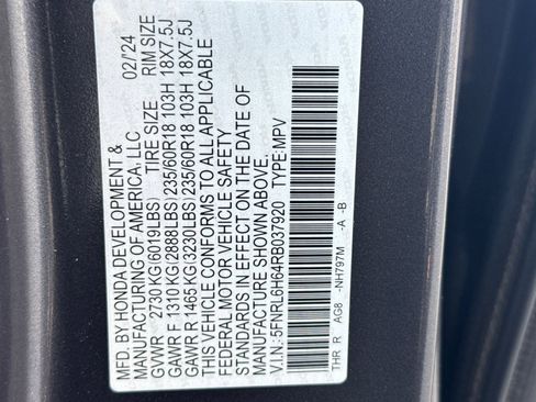 Used 2024 Honda Odyssey EX-L image 20