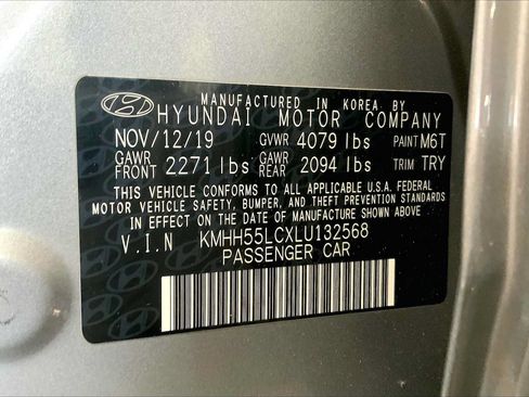 Used 2020 Hyundai Elantra GT N Line w/ Tech Package 03 FWD image 34