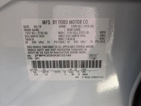 Used 2019 Ford Edge SE w/ SE Fleet Driver's Package FWD image 22