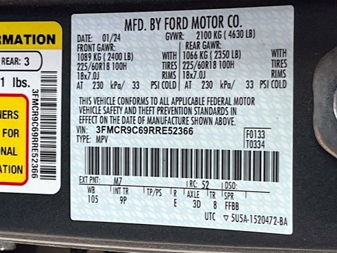 Used 2024 Ford Bronco Sport Outer Banks AWD/4WD image 31